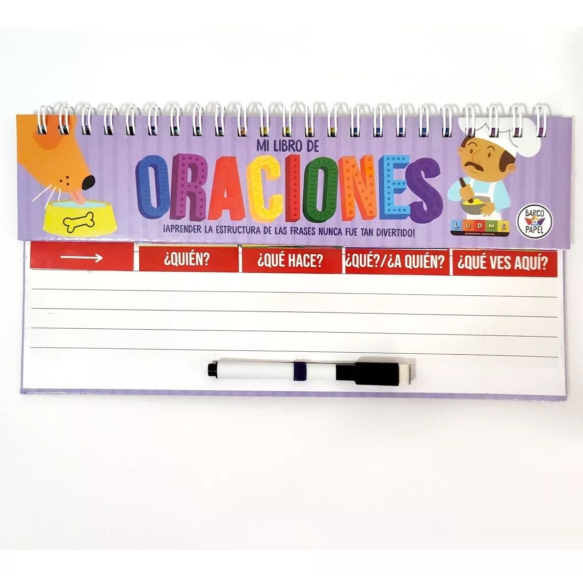 Mi Libro Móvil de Oraciones - BARCO DE PAPEL