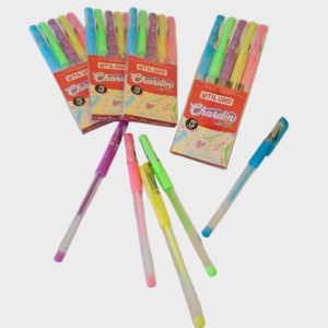 Bolígrafo Gel Pasteles x5 Colores  - UTIL UNO