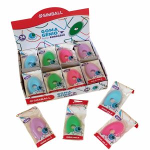 Goma de Borrar GENIO x24 unidades - SIMBALL