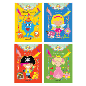 Lleno de Colores, Hadas, Princesas, Piratas, Mounstruitos - EDITORIAL BETINA