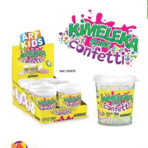 Slime Kimeleka Confetti x6 U - ACRILEX