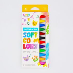 Pasteles al Oleo Soft Colors x 12 colores - KIRUKI