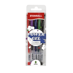 Power Gel Clásico x5 colores - SIMBALL