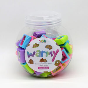 Sacapuntas Warmy Plástico 1 Orificio x60 unidades – KIRUKI
