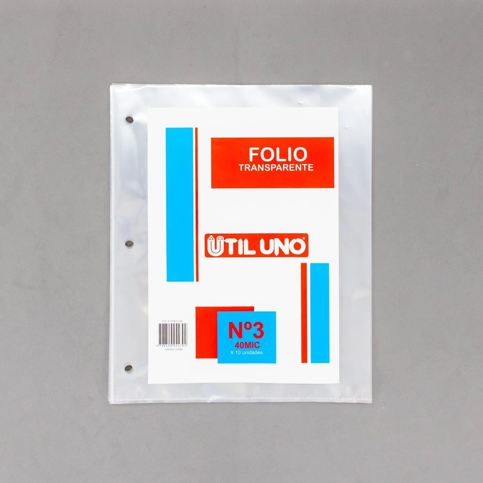 Folios Nº3 x100 unidades - UTIL UNO