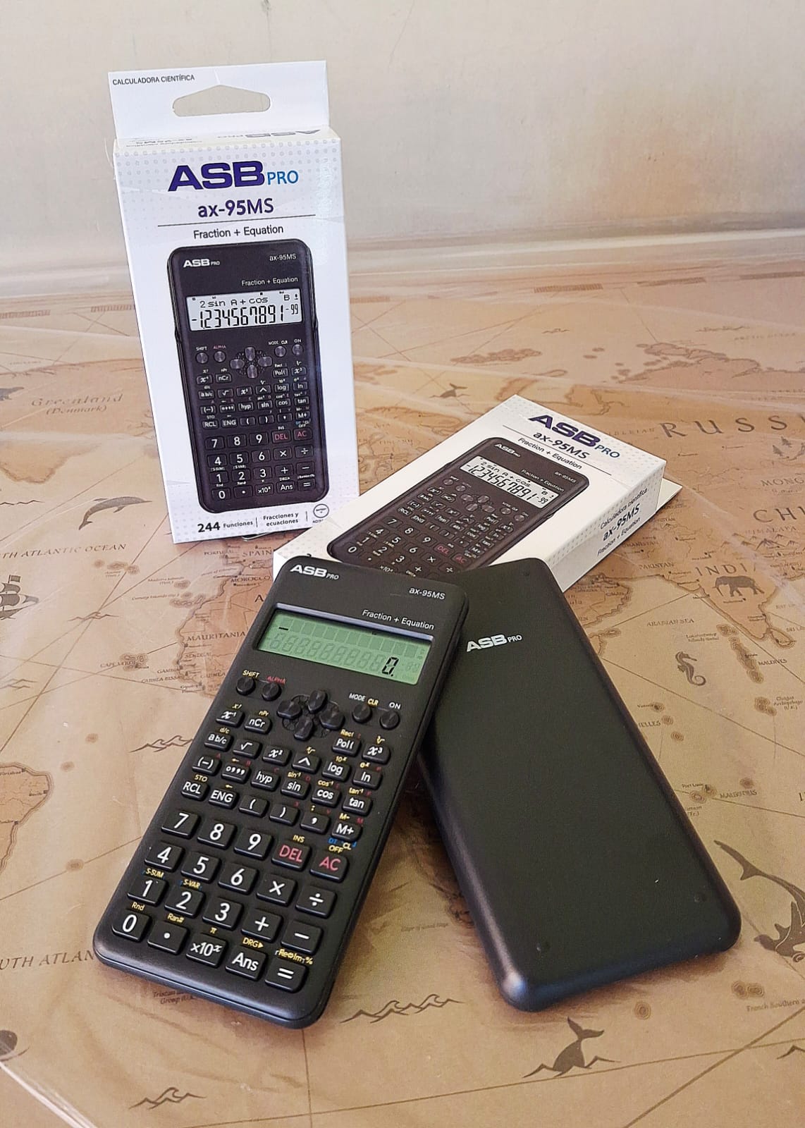 Calculadora Científica AX-95MS - 244 Funciones - ASB