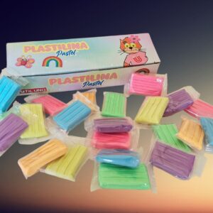 Plastilina x24 en Colores Pasteles - UTIL UNO
