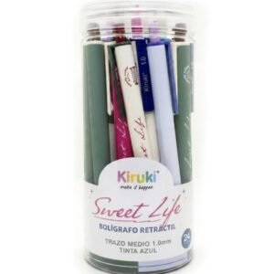 Bolígrafo Retráctil Fantasía "Sweet Life" x24 unidades - KIRUKI
