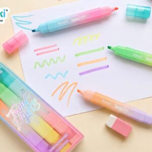 Resaltador Twin Light Doble Punta x3/6 Colores - KIRUKI